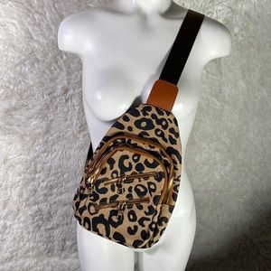 Leopard Crossbody Fashion Bag